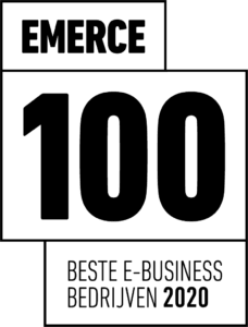 Emerce 100 award badge