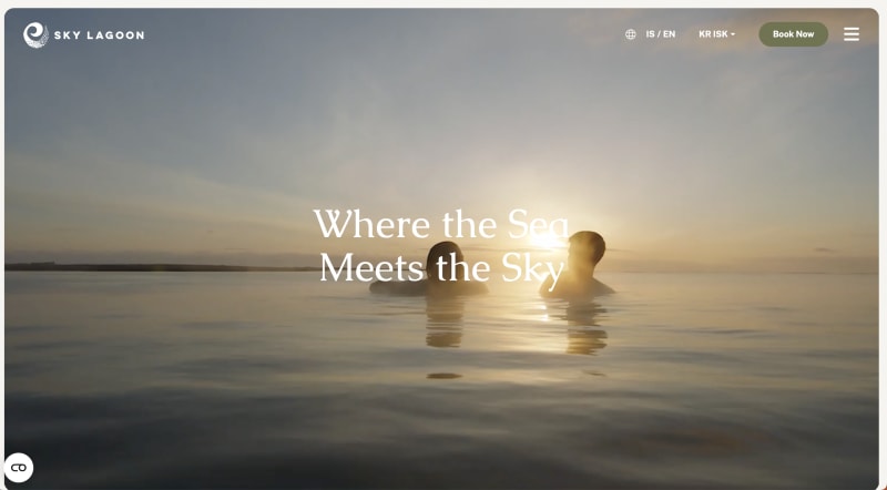 Sky Lagoon website