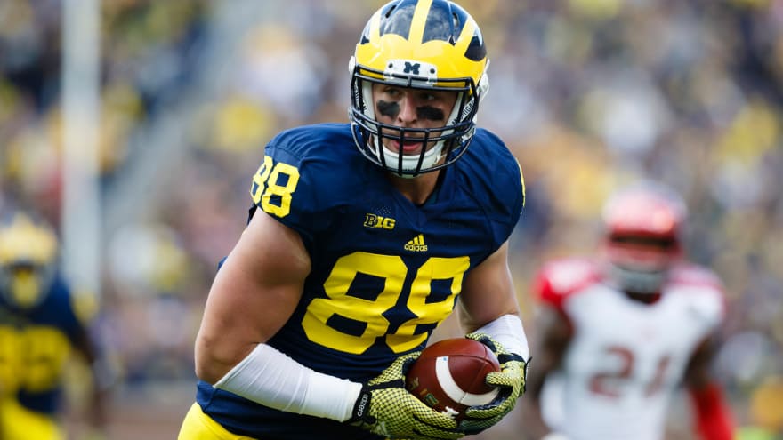 Michigan S Jake Butt Welcomes Jokes About Humorous Surname