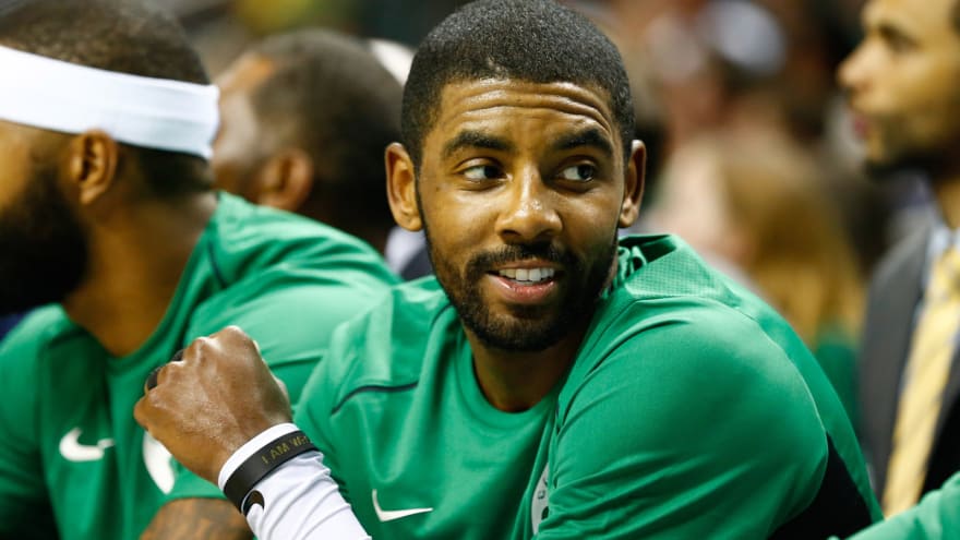 Image result for kyrie irving bench usa today