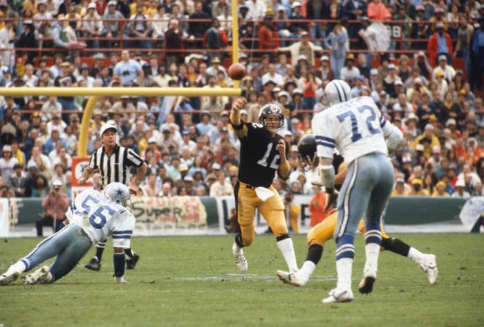 Ranking the QB matchup of every Super Bowl - NewsOpener Super Bowl XIII: Terry Bradshaw, Pittsburgh Steelers, and Roger Staubach, Dallas Cowboys