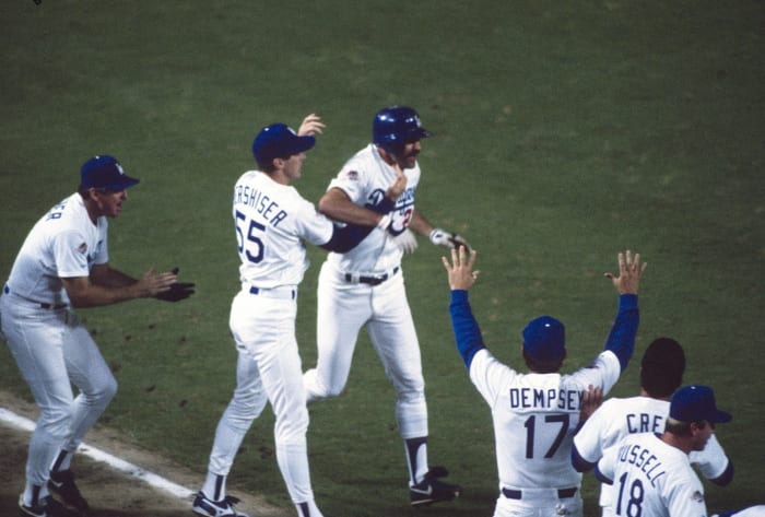 1988: Juego 1 - Los Angeles Dodgers 5, Oakland A's 4