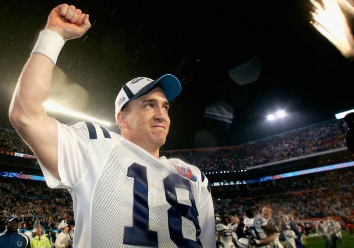 Every Super Bowl MVP, ranked - NewsOpener Peyton Manning, QB, Indianapolis Colts - Super Bowl XLI