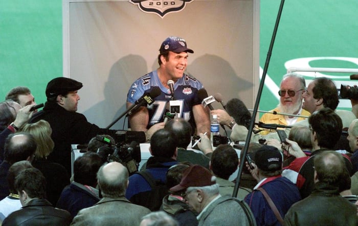 The oldest players to appear on Super Bowl rosters - NewsOpener Bruce Matthews, Age 38: Super Bowl XXXIV