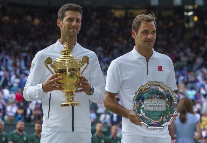 Top Sports Moments of 2019 13 Djokovic outlasts Federer in classic Wimbledon final - Top Sports Moments of 2019