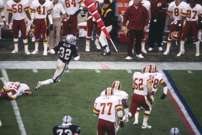 Ranking the 20 most one-sided Super Bowls - NewsOpener Super Bowl XVIII: Los Angeles Raiders 38, Washington 9
